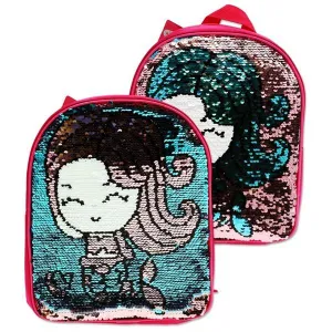 ■ Emotionery Dream Junior Backpack Reversible Sequins - Mermaid