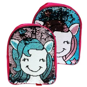 ■ Emotionery Dream Junior Backpack Reversible Sequins - Unicorn