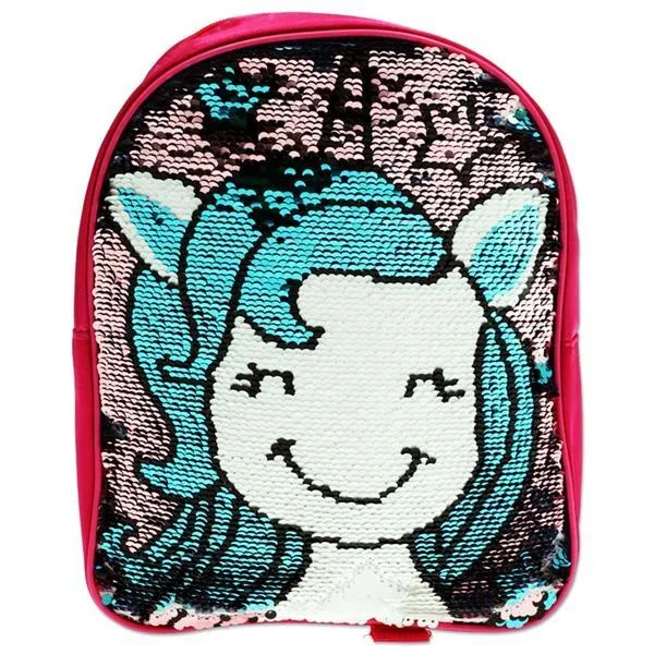 ■ Emotionery Dream Junior Backpack Reversible Sequins - Unicorn