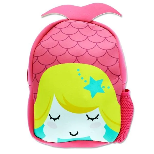 ■ Emotionery Neoprene Cute Animal Junior Backpack - Mermaid