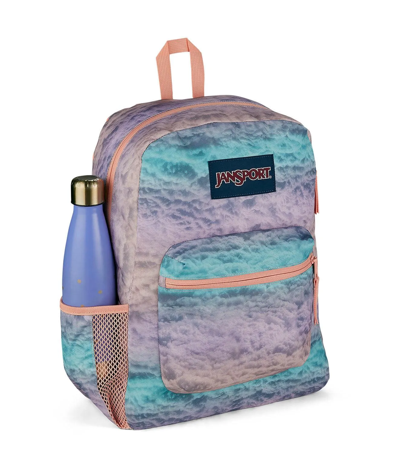 ■ JanSport Cross Town Backpack - Cotton Candy Clouds