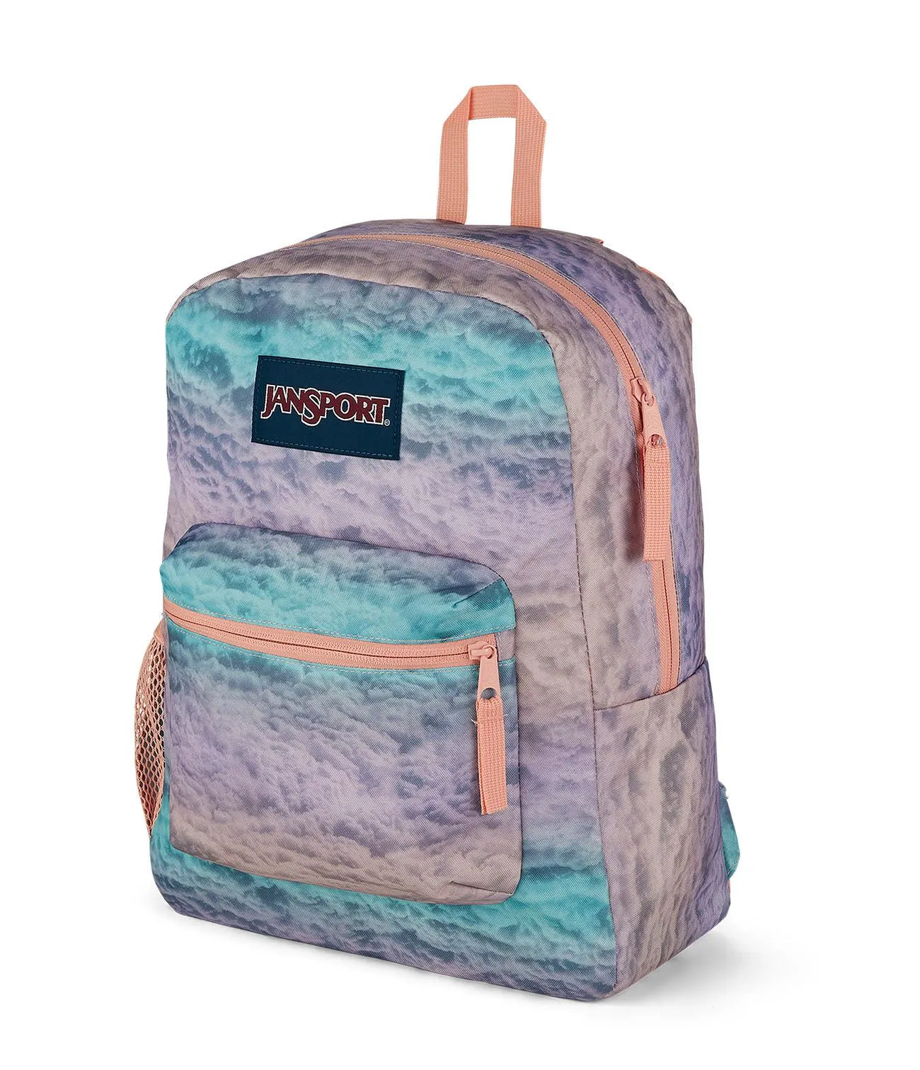 ■ JanSport Cross Town Backpack - Cotton Candy Clouds