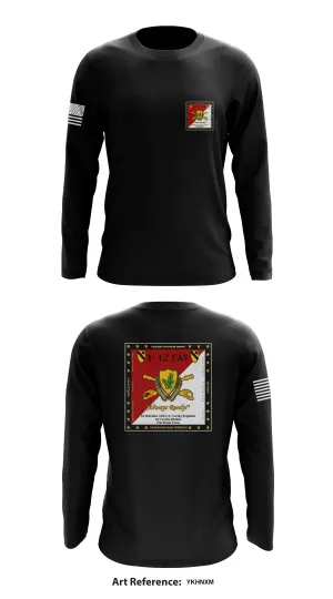 1-12 Cav Store 1  Core Men's LS Performance Tee - YkhnxM
