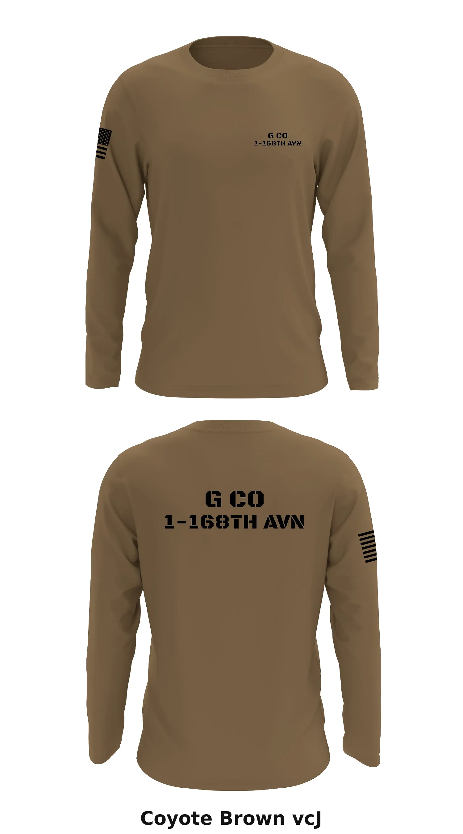 1-168th AVN Store 1 Core Men's LS Performance Tee - vcJ