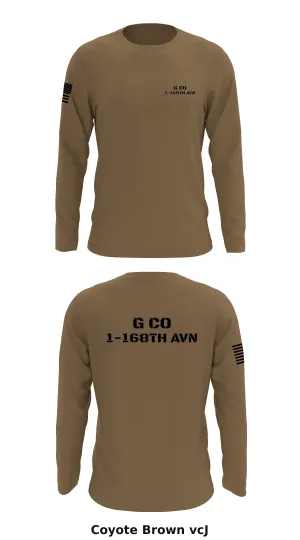 1-168th AVN Store 1 Core Men's LS Performance Tee - vcJ