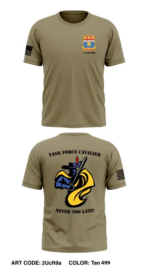 1-311TH TSBN TASK FORCE CAVALIER Core Men's SS Performance Tee - 2UcR9a