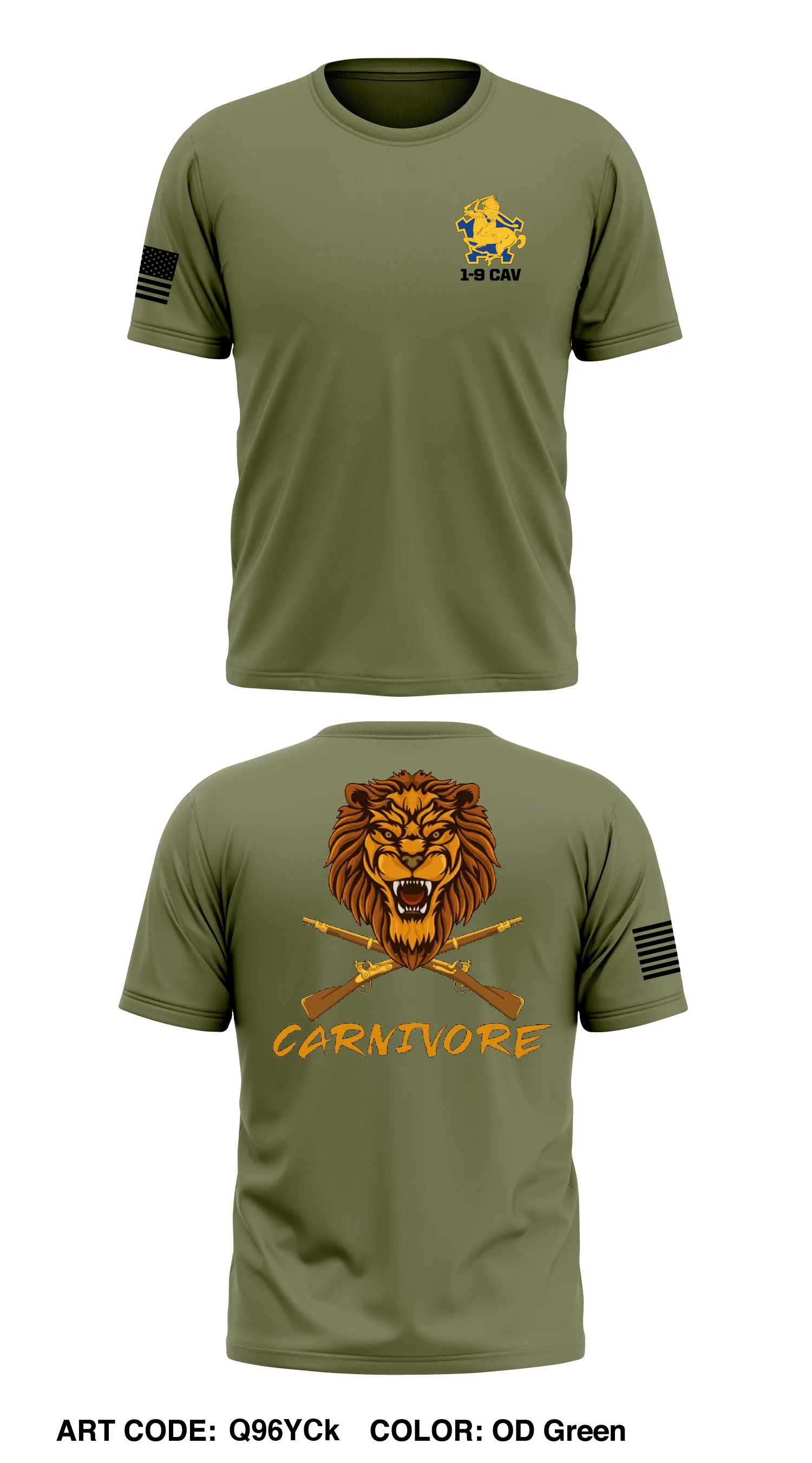 1-9 CAV Store 2 Core Men's SS Performance Tee - Q96YCk