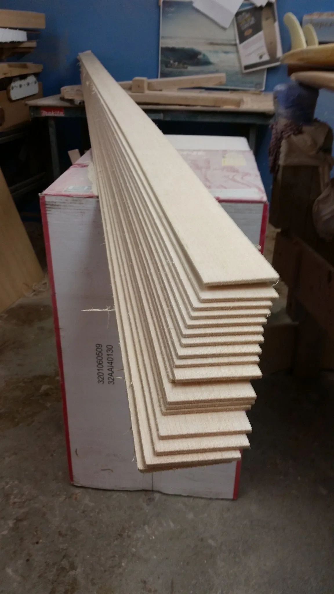 1000mm OR 39 INCHES Raw balsa wood to the USA