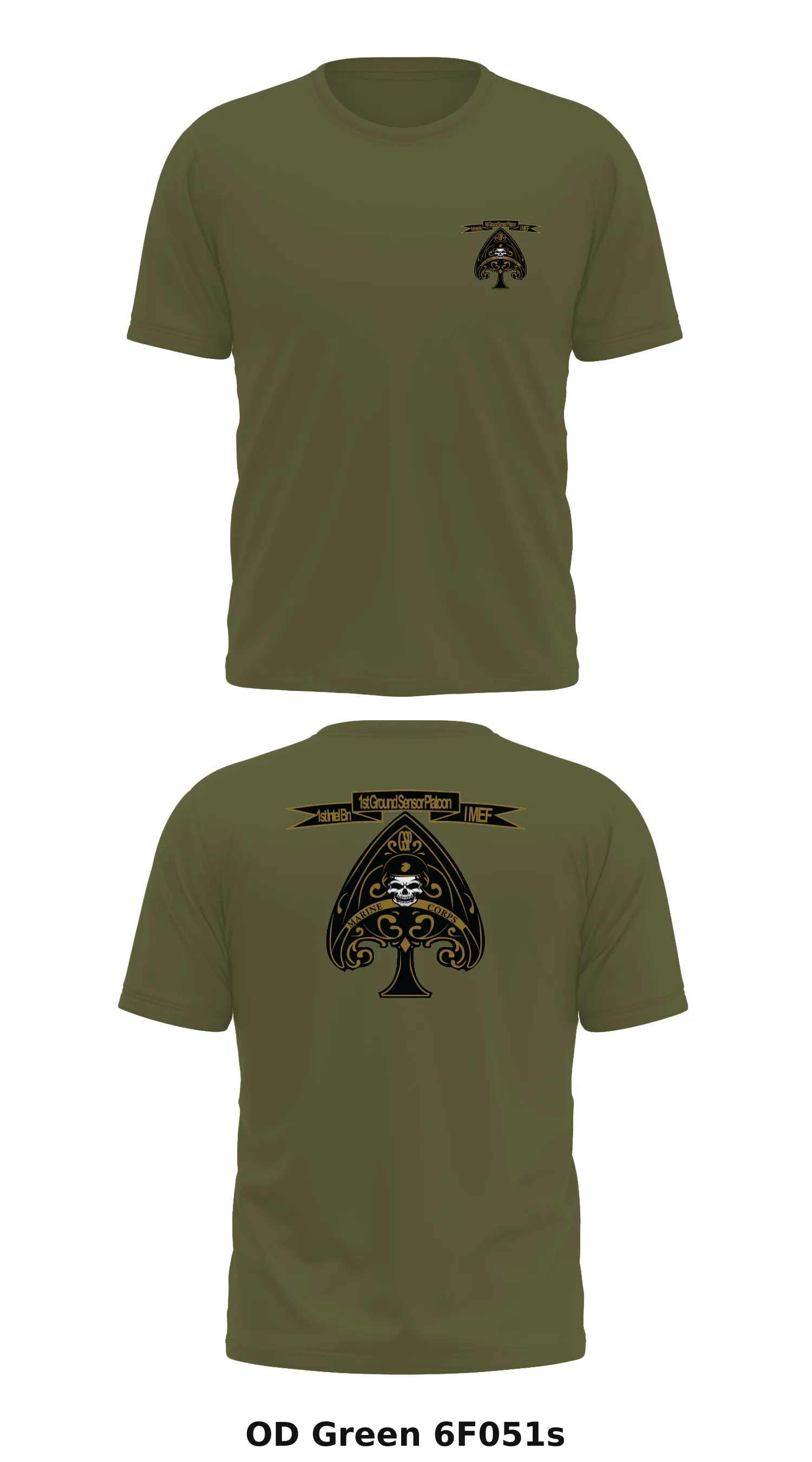1st GSP Store 1 Core Men's SS Performance Tee - 6F051s