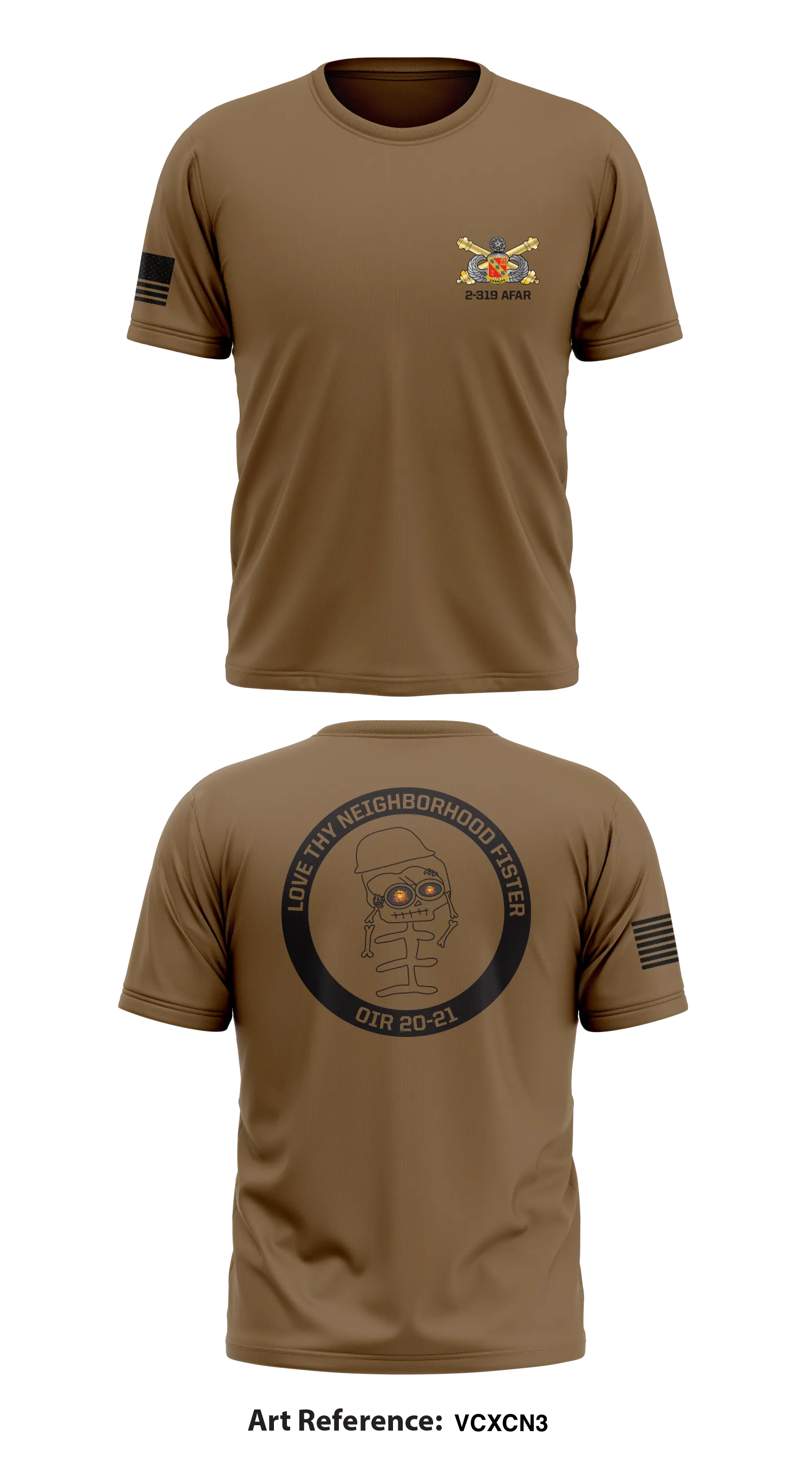 2-319th AFAR Store 1 Core Men's SS Performance Tee - vcxCN3
