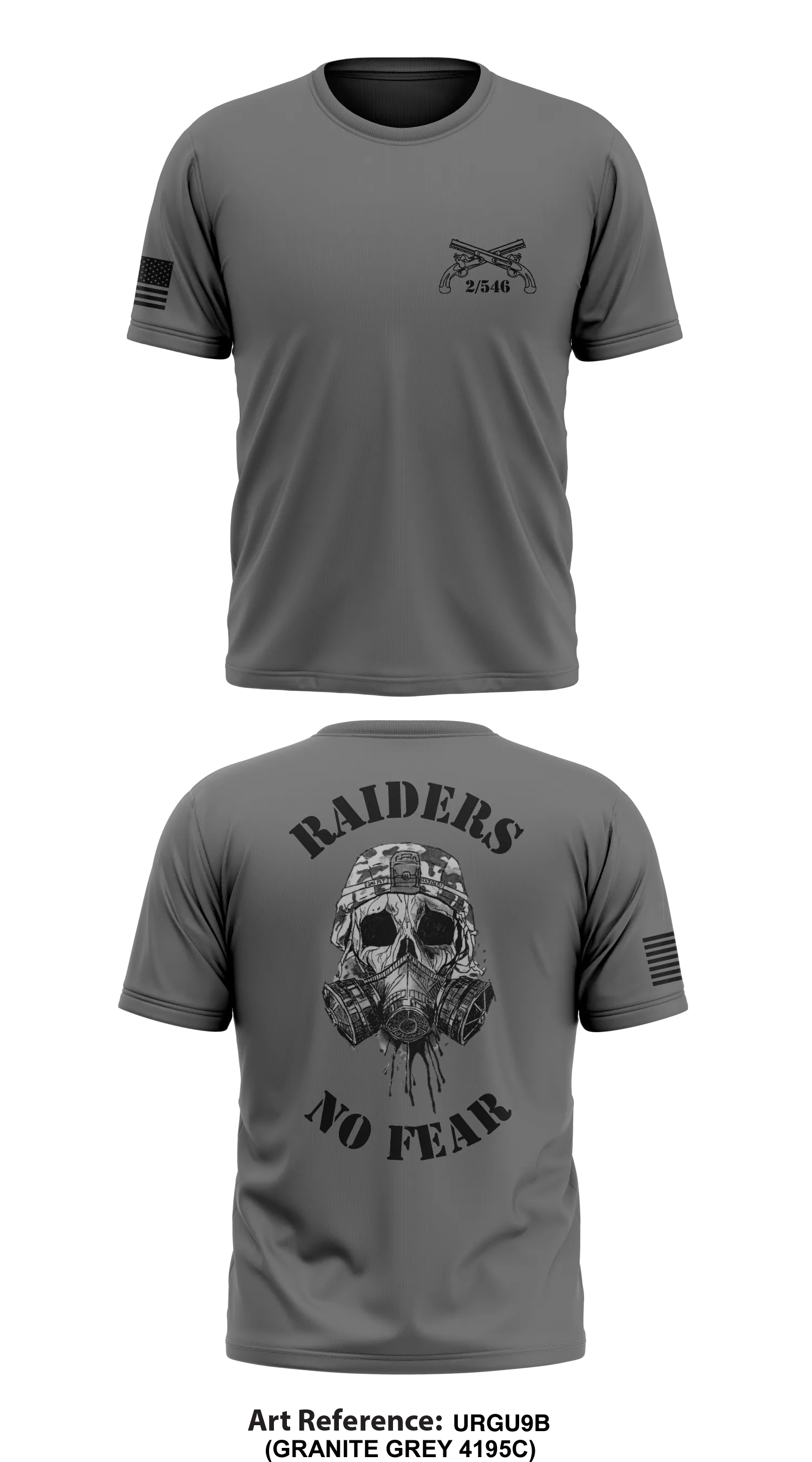 2 PLT, 546 MP CO Store 1 Core Men's SS Performance Tee - URgU9b