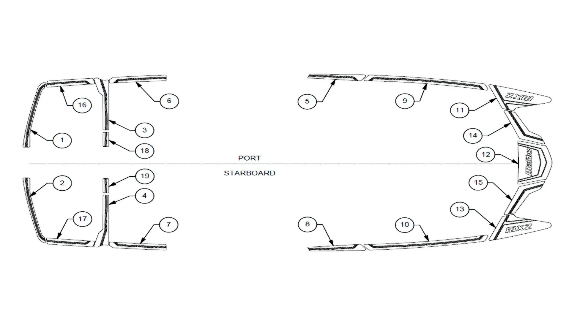 2023 Wakesetter 23 MXZ Softgrip