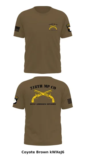 218th MP Co Store 1 Core Men's SS Performance Tee - kWXeJ6