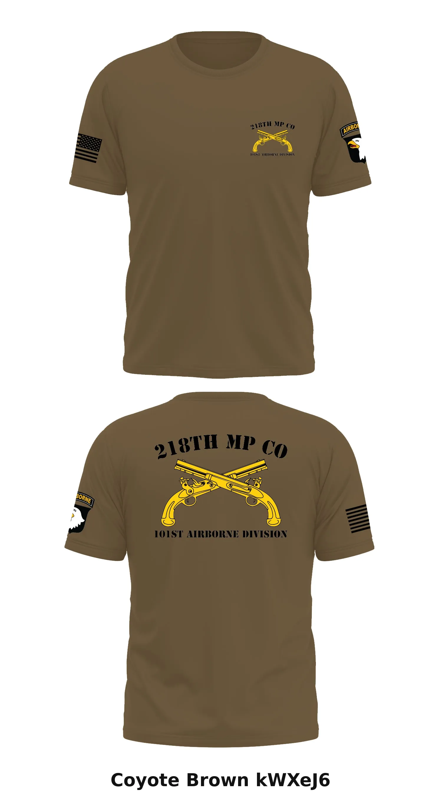 218th MP Co Store 1 Core Men's SS Performance Tee - kWXeJ6