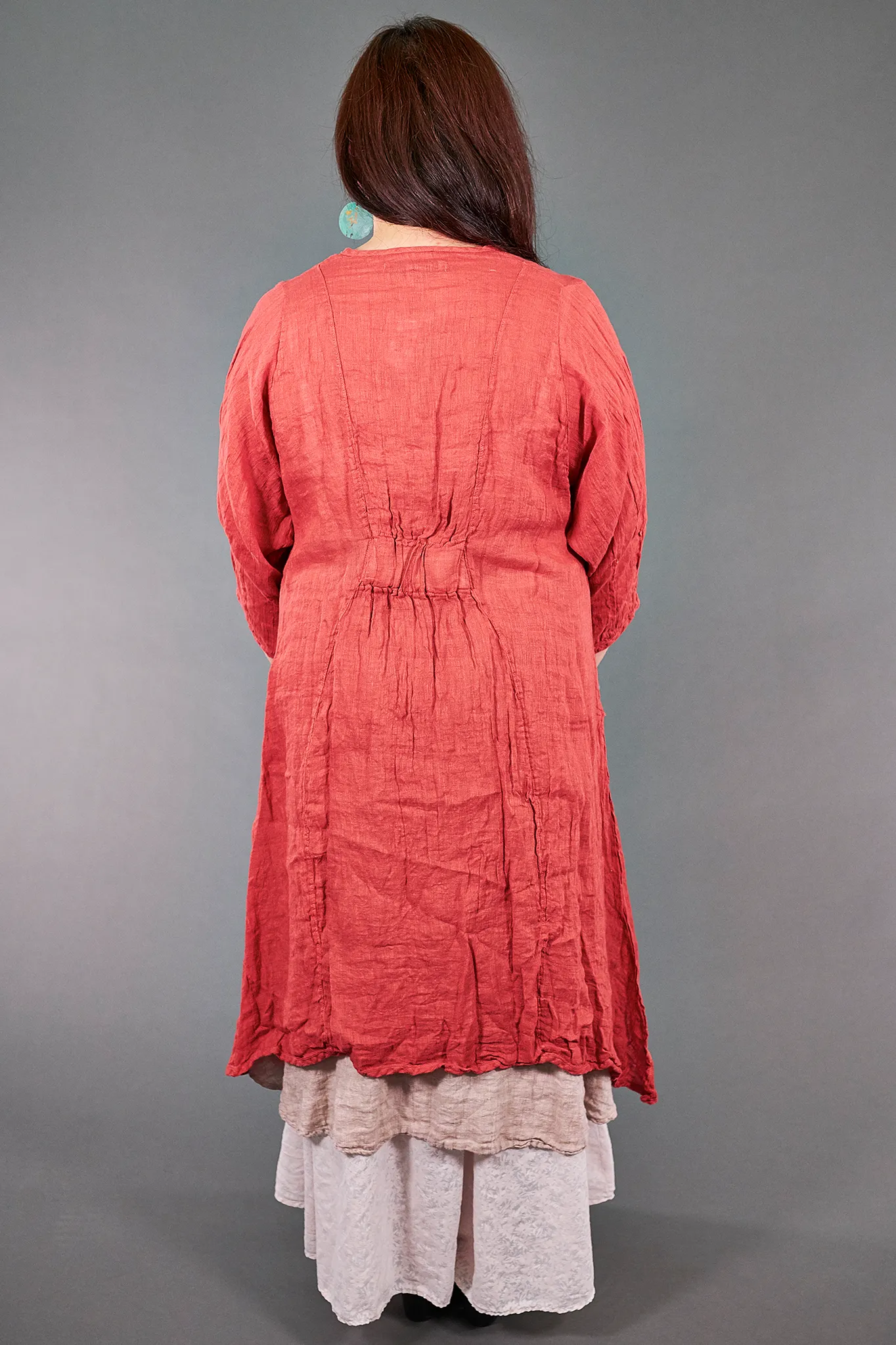 2193 Venetian Coral Simple Print-P