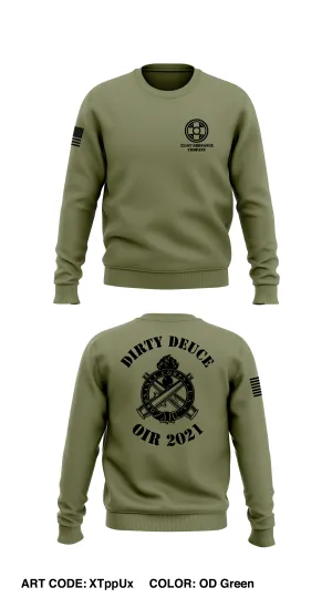 221st Ordnance Company   Store 1 Core Men's Crewneck Performance Sweatshirt - XTppUx