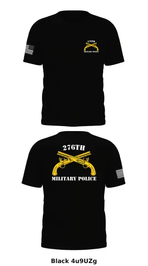 276th MP Company Store 1 Core Men's SS Performance Tee - 4u9UZg
