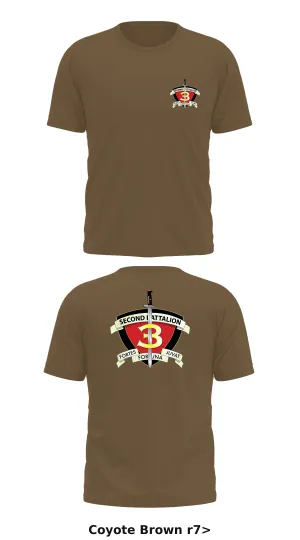 2nd Battalion 3rd Marines  Store 1 Core Men's SS Performance Tee - r7>