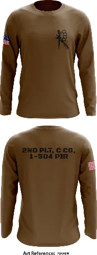 2nd PLT, C CO, 1-504 PIR Store 1  Core Men's LS Performance Tee - 7QVaew