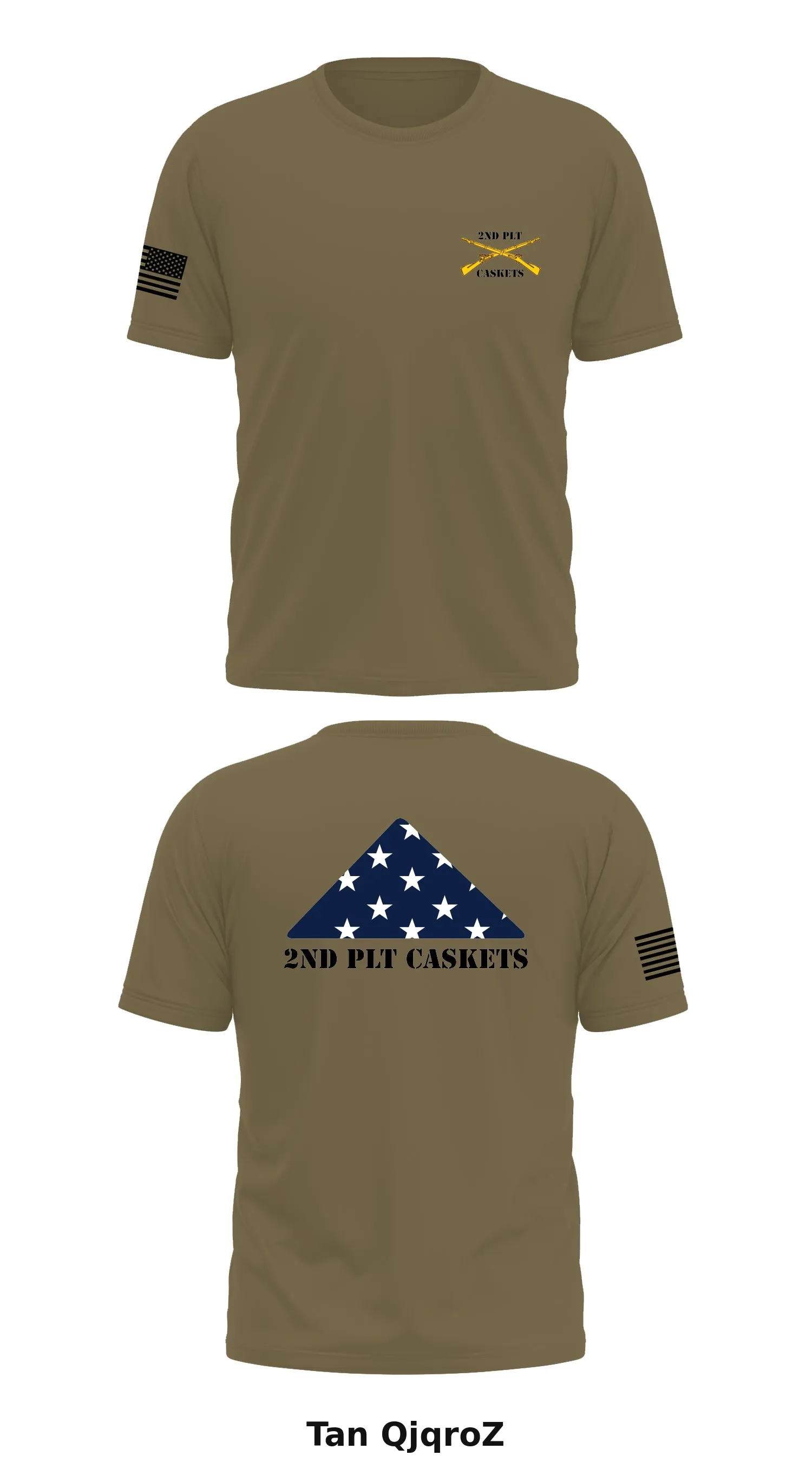 2nd Plt Caskets Store 1 Core Men's SS Performance Tee - QjqroZ