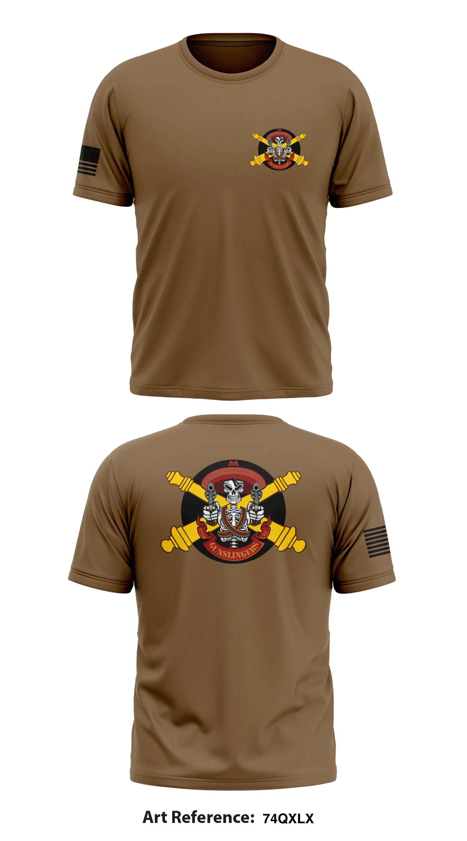 3-133rd FA Store 1 Core Men's SS Performance Tee - 74QXlx