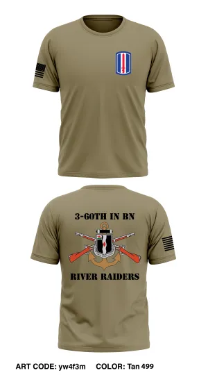 3-60th IN BN Core Men's SS Performance Tee - yw4f3m