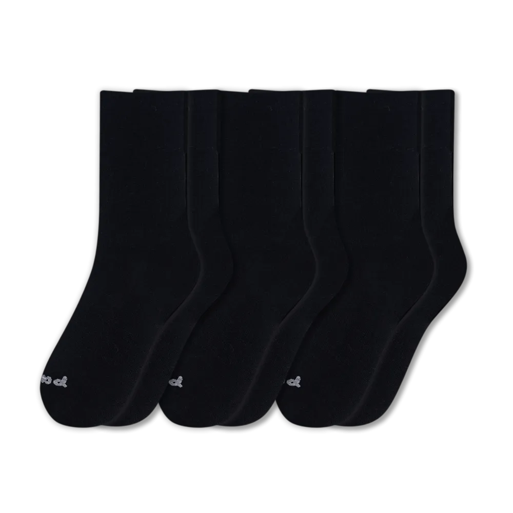 3 Pack - Men's Light-Weight Crew Pacas Socks