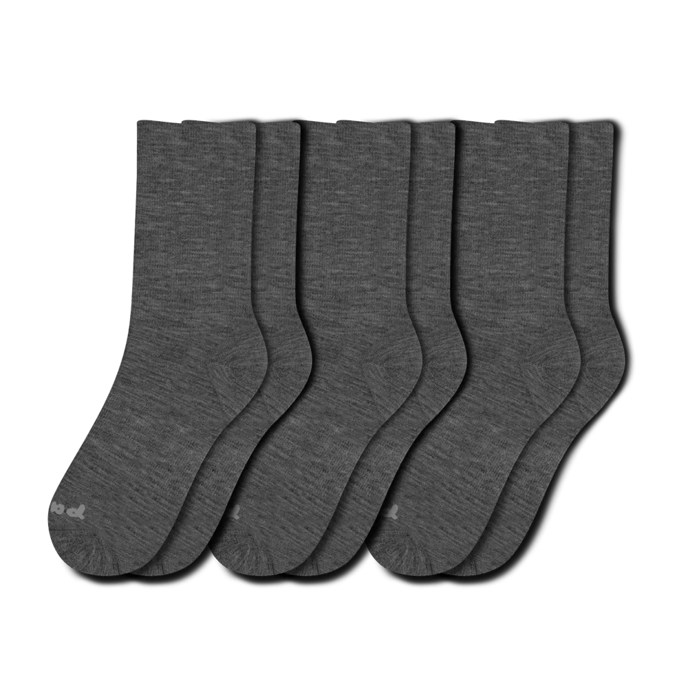 3 Pack - Men's Light-Weight Crew Pacas Socks