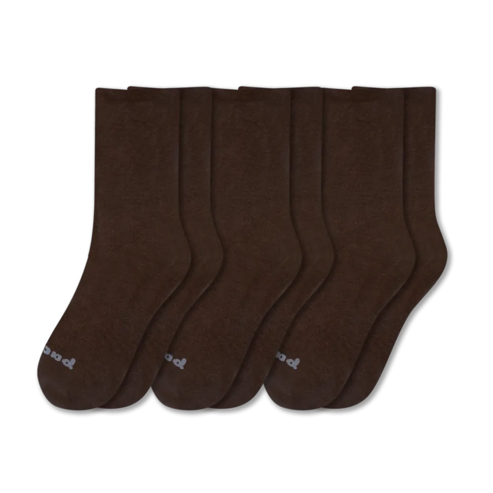 3 Pack - Men's Light-Weight Crew Pacas Socks