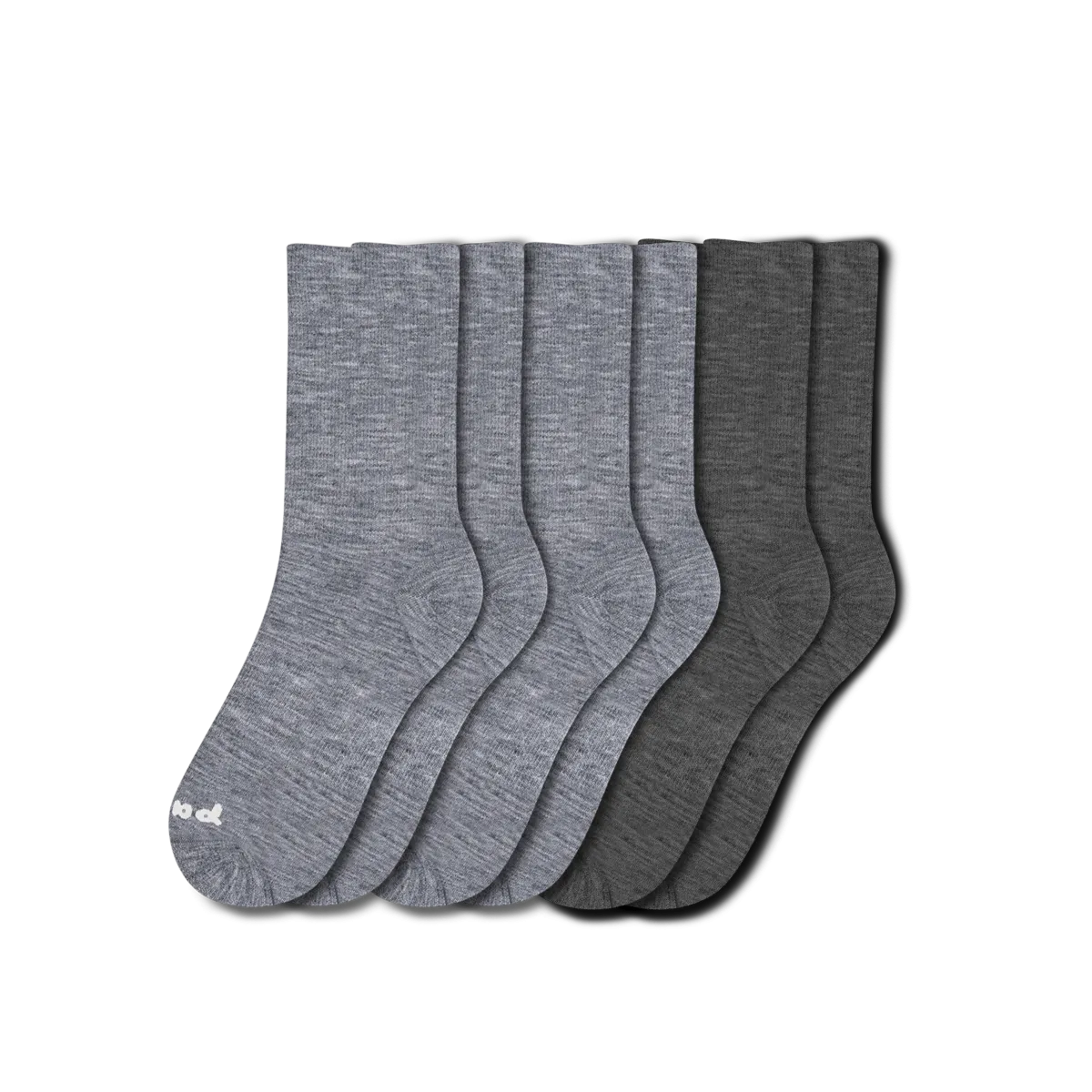 3 Pack - Men's Light-Weight Crew Pacas Socks