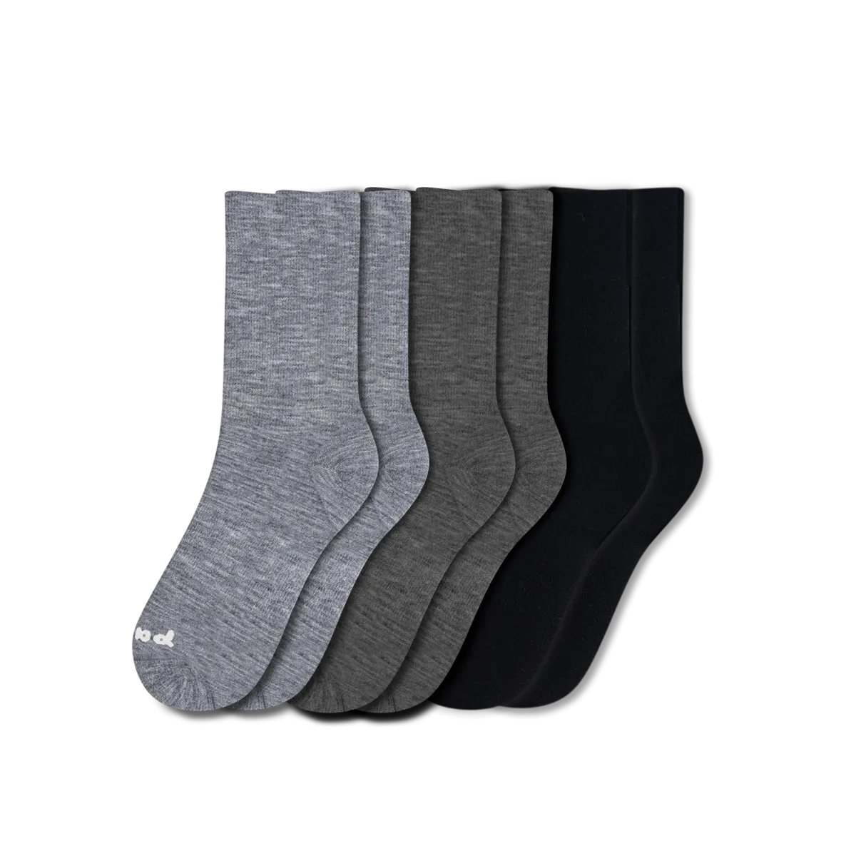 3 Pack - Men's Light-Weight Crew Pacas Socks