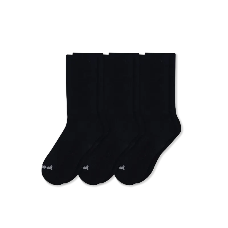 3 Pack - Men's Light-Weight Crew Pacas Socks