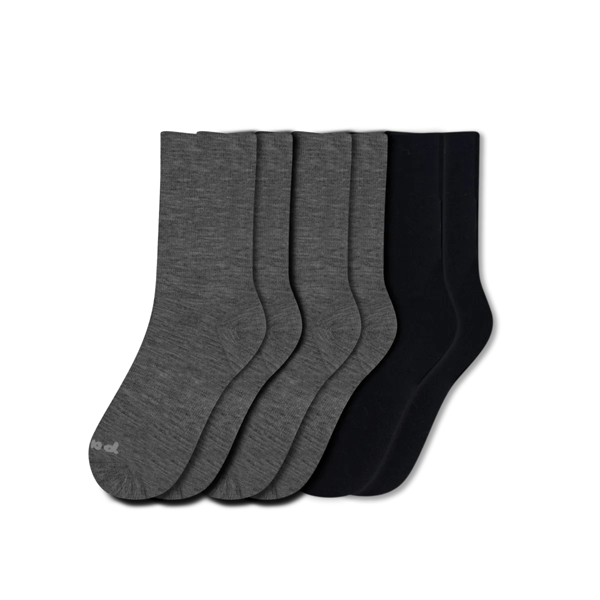 3 Pack - Men's Light-Weight Crew Pacas Socks