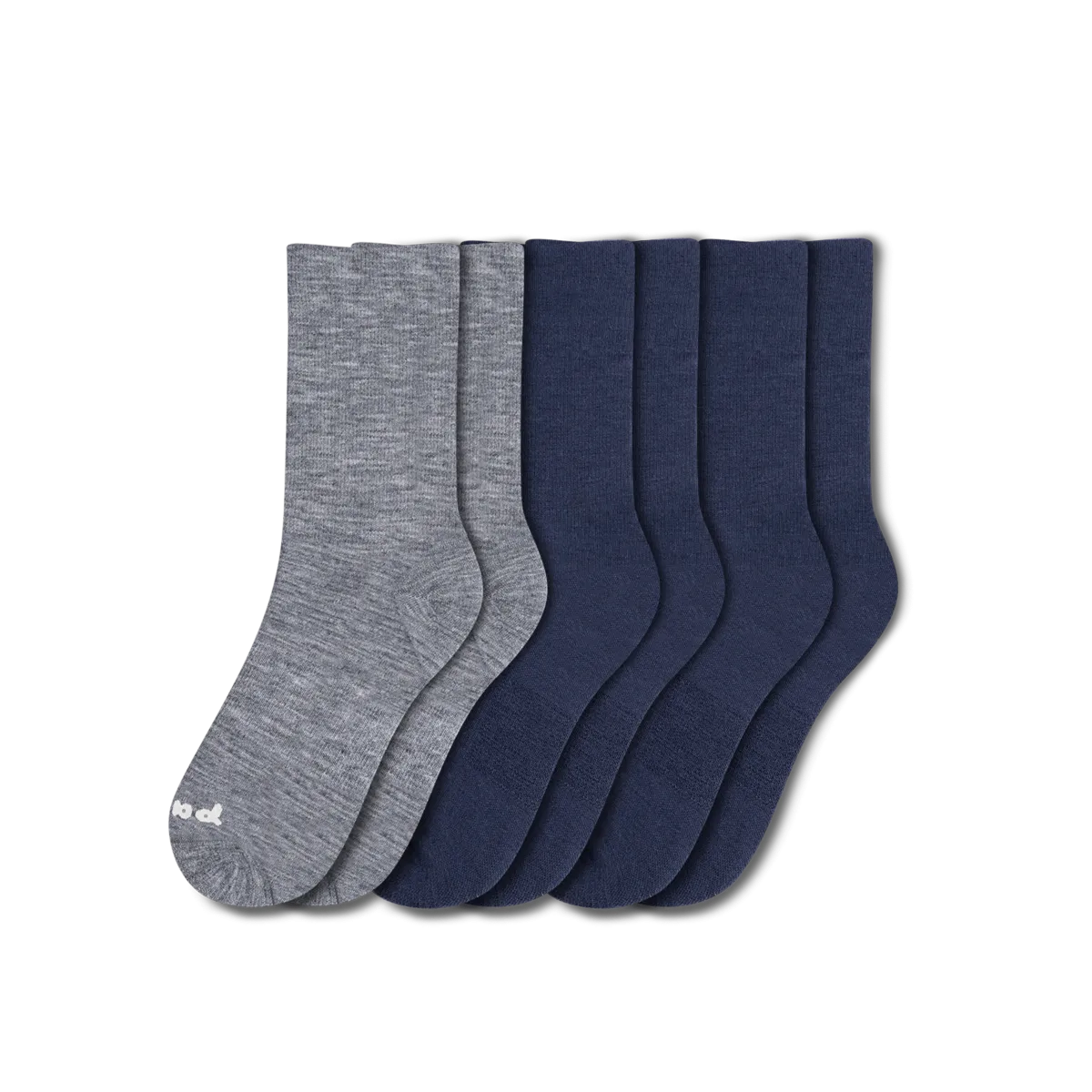 3 Pack - Men's Light-Weight Crew Pacas Socks