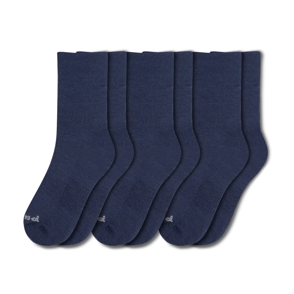 3 Pack - Men's Light-Weight Crew Pacas Socks