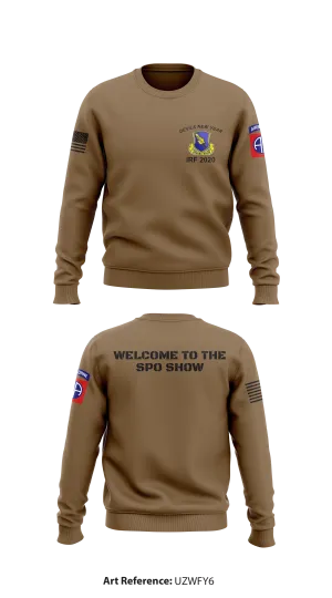 307th Brigade Support Battalion, 1st Brigade Combat Team, 82nd Airborne Division Store 1 Core Men's Crewneck Performance Sweatshirt - uzwfY6