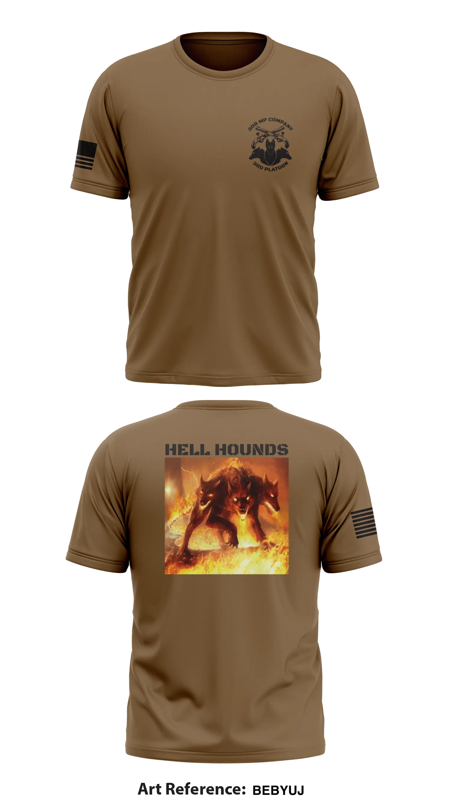 308 MP Company Core Men's SS Performance Tee - BeByuJ