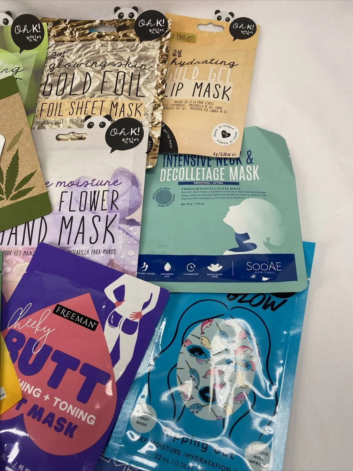 (38) Oh K Yes Soo’Ae Dewytree Peel Simple Sheet Face Mask Korean Beauty Bulk Lot