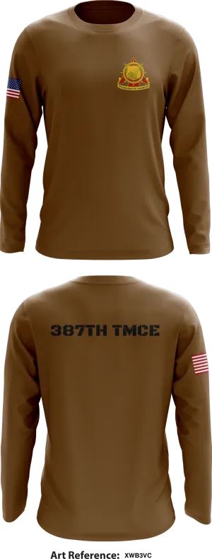 387th TMCE Store 1 Core Men's LS Performance Tee - xWB3vC