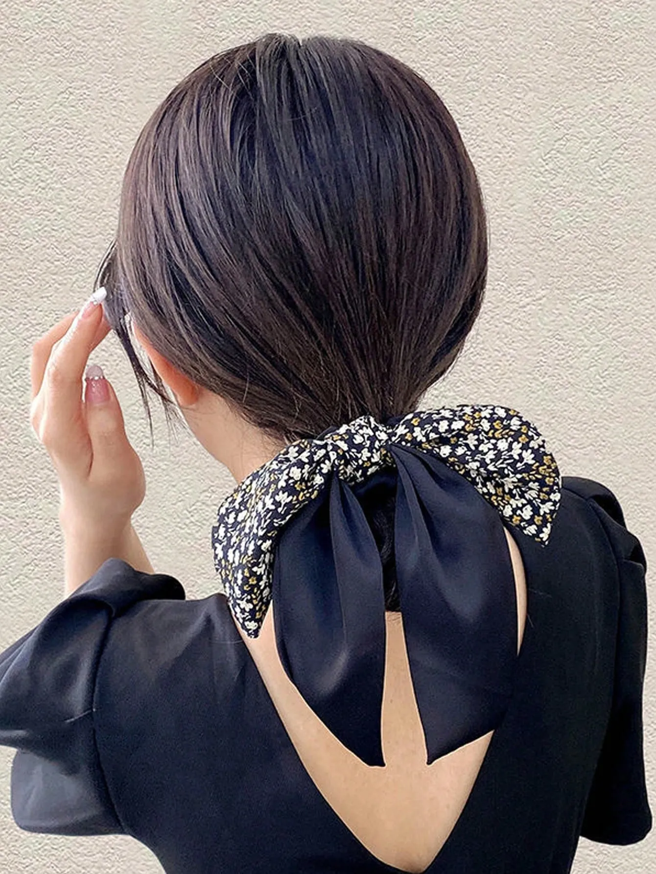 3pcs Simple Ponytail Bow Ribbon Headband- FD ⚡