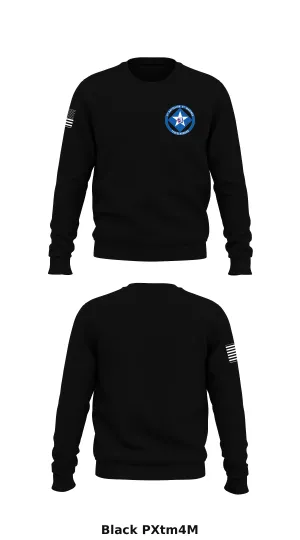 3rd Battalion 6th Marines Store 1 Core Men's Crewneck Performance Sweatshirt - PXtm4M