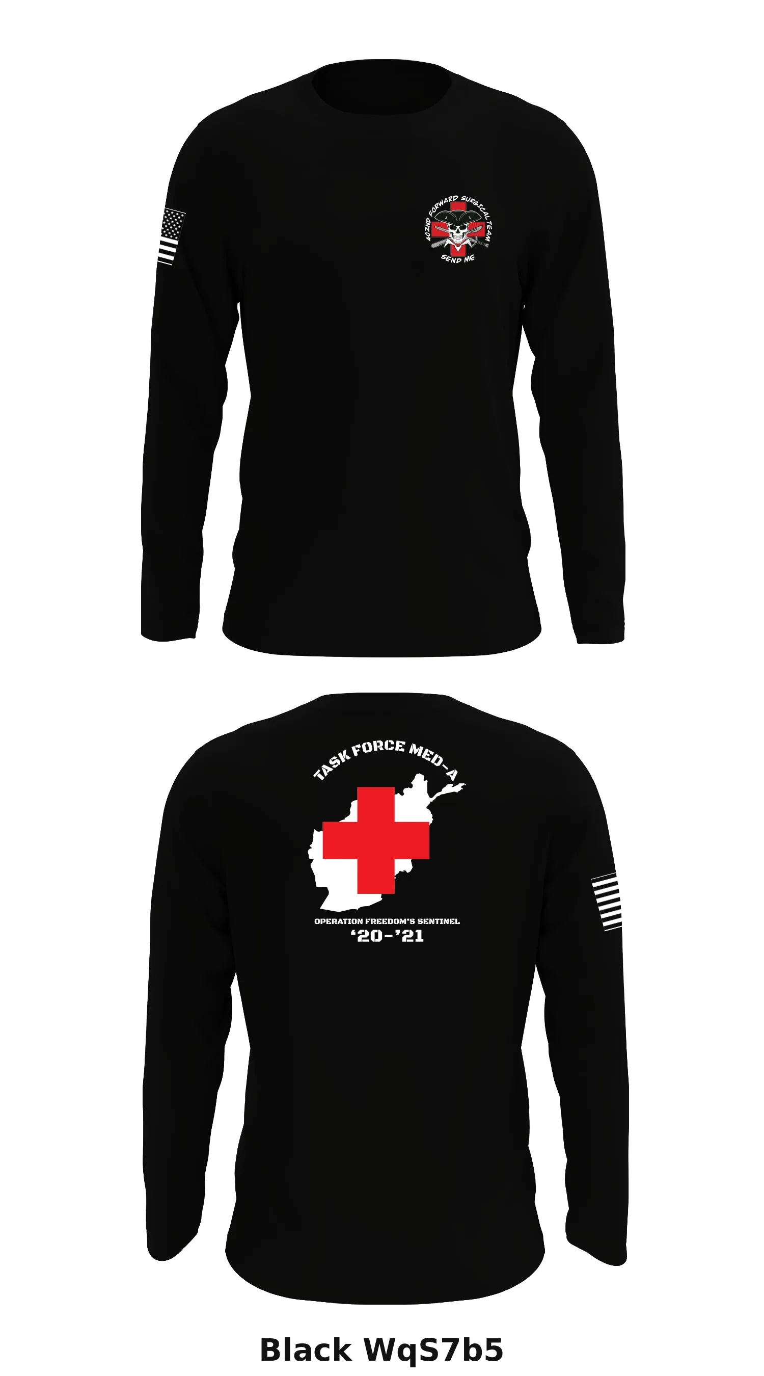 402nd FST Store 1 Core Men's LS Performance Tee - WqS7b5