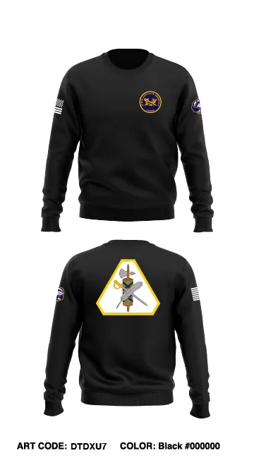 4th LOD Honeybadgers Store 1 Core Men's Crewneck Performance Sweatshirt - DtDxu7
