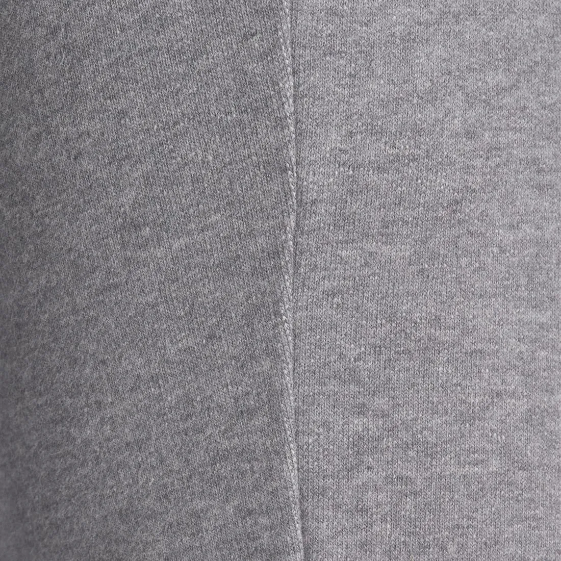 500 Women's Regular-Fit Gym Stretching Bottoms - Light Mottled Grey