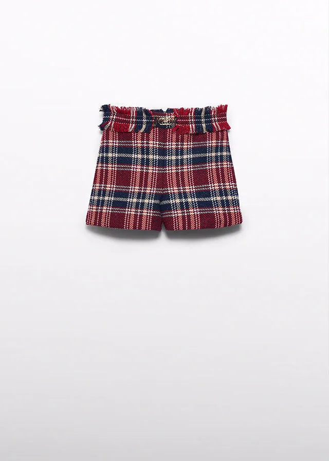 5712 Abel & Lula Checked Dressy Shorts