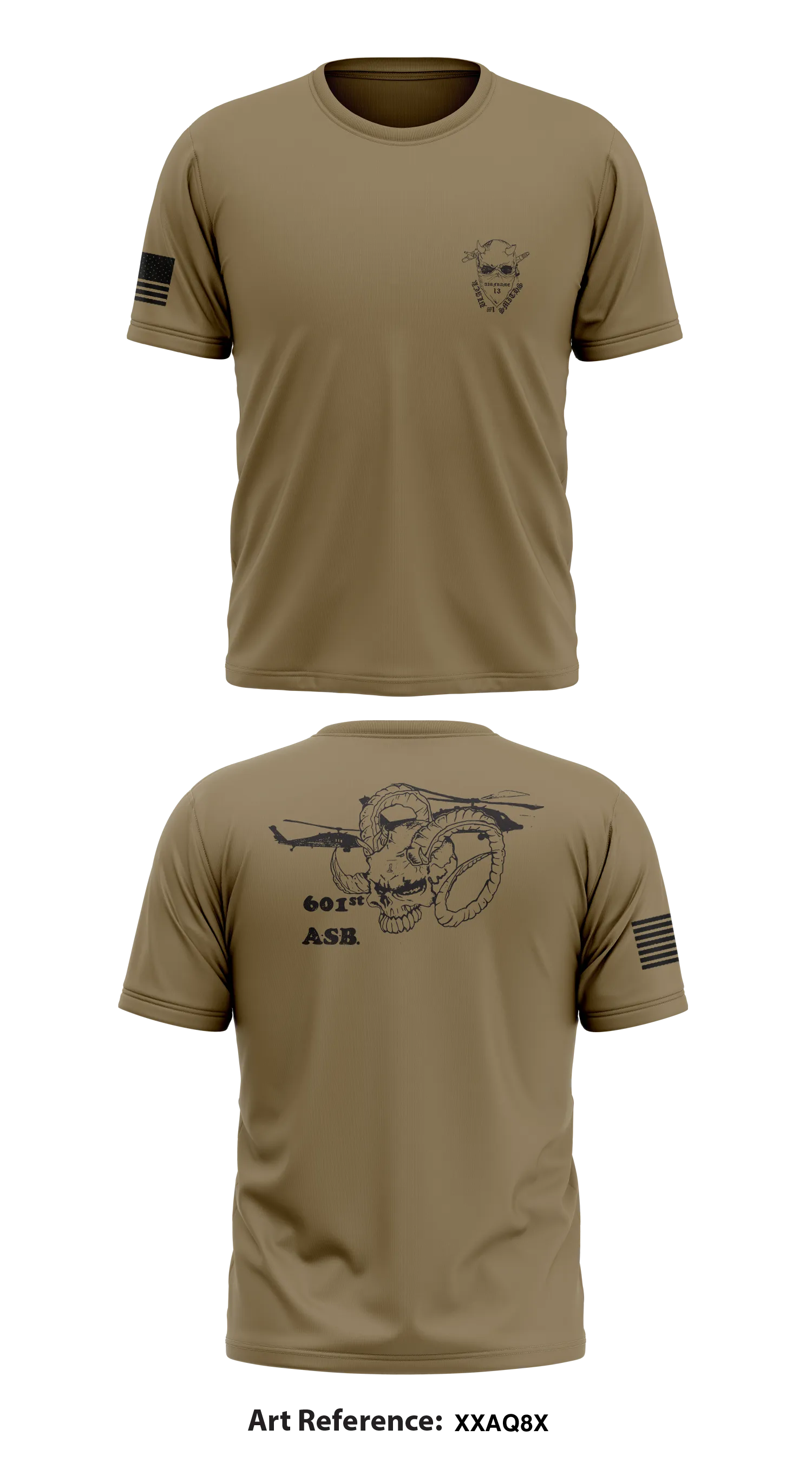 601st ASB Bco  Store 1 Core Men's SS Performance Tee - XxAQ8x