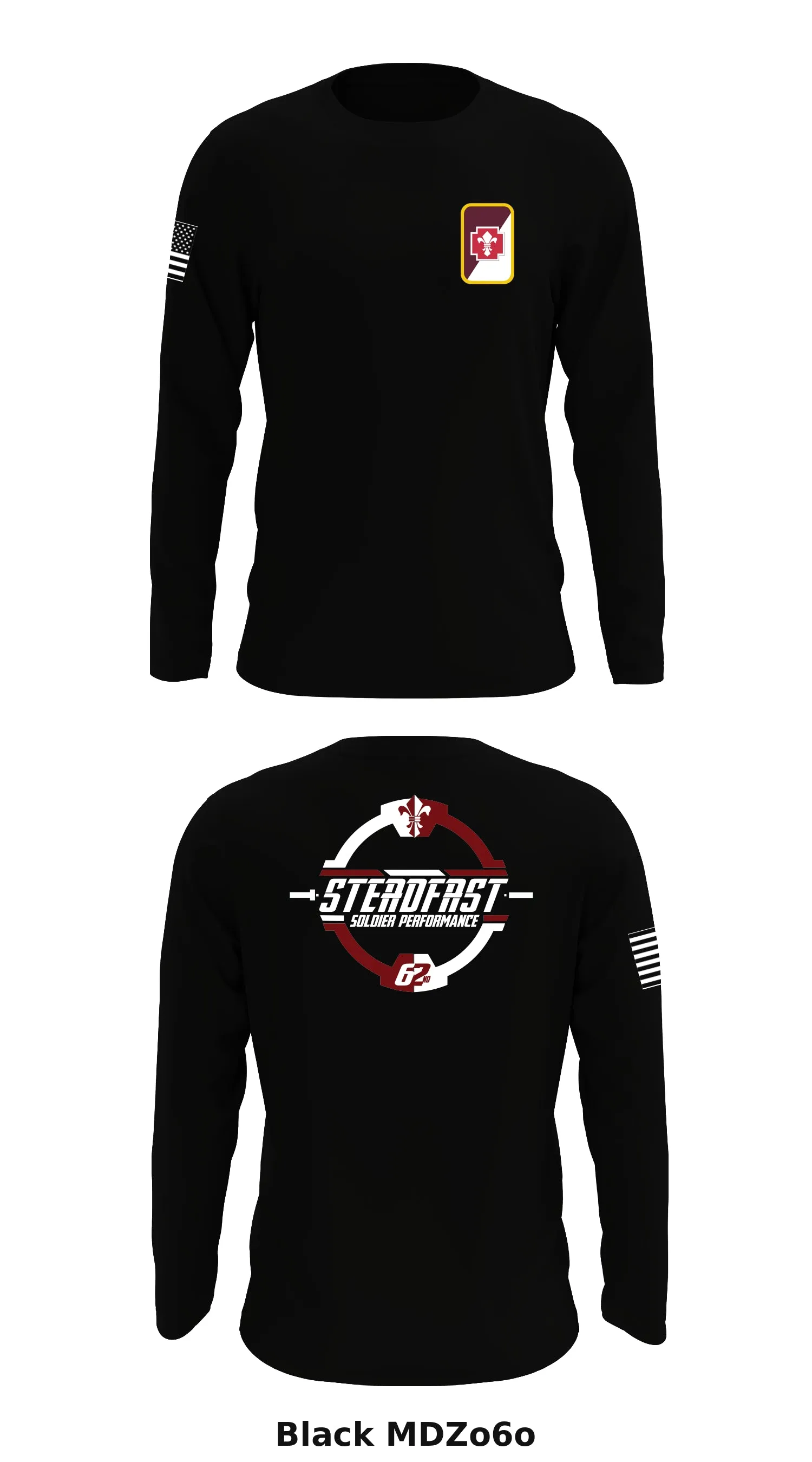 62nd Medical Brigade Store 1 Core Men's LS Performance Tee - MDZo6o