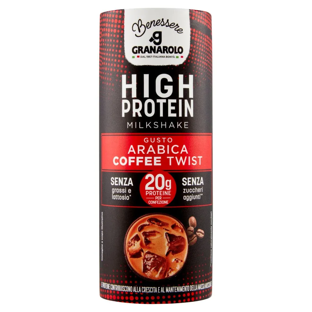 6x Granarolo Benessere HIGH PROTEIN Milkshake gusto ARABICA COFFEE TWIST