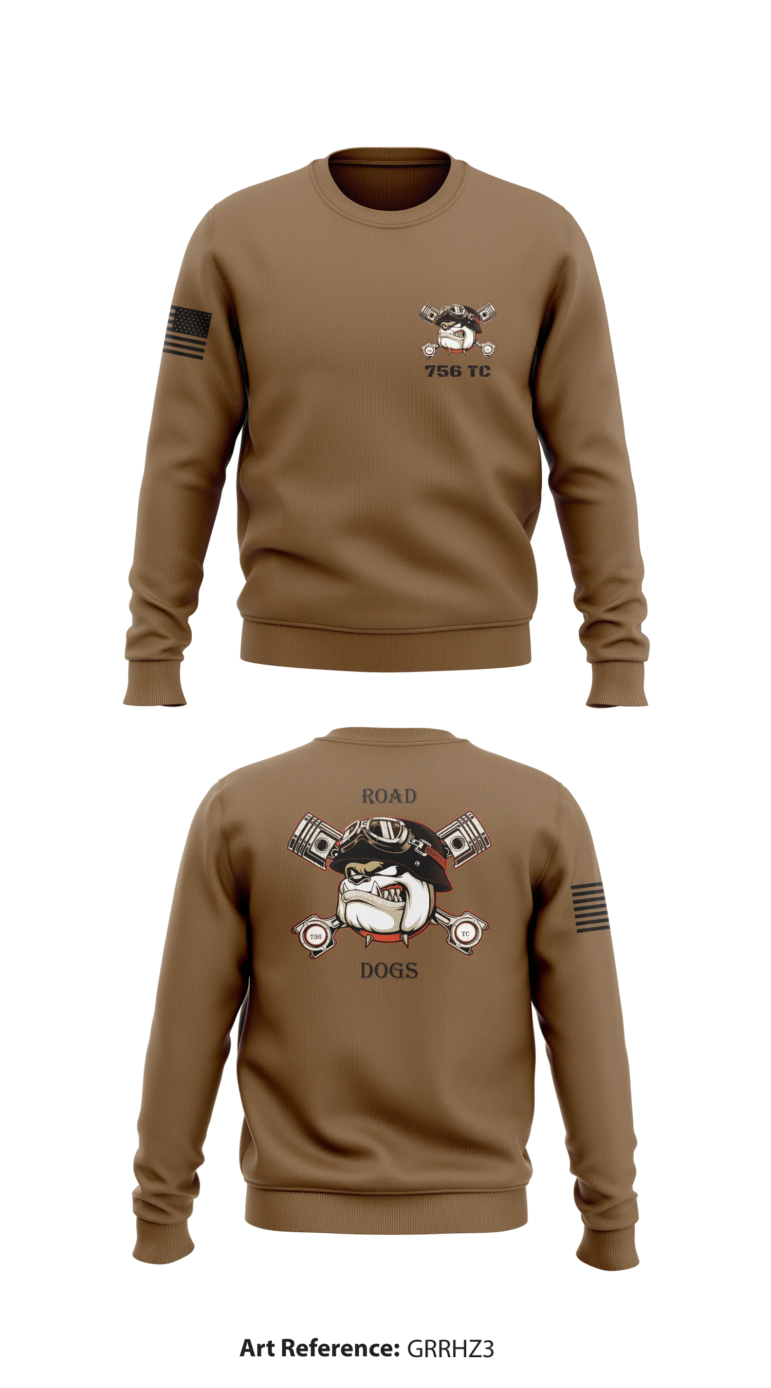 756 TC Store 1 Core Men's Crewneck Performance Sweatshirt - GRRhZ3