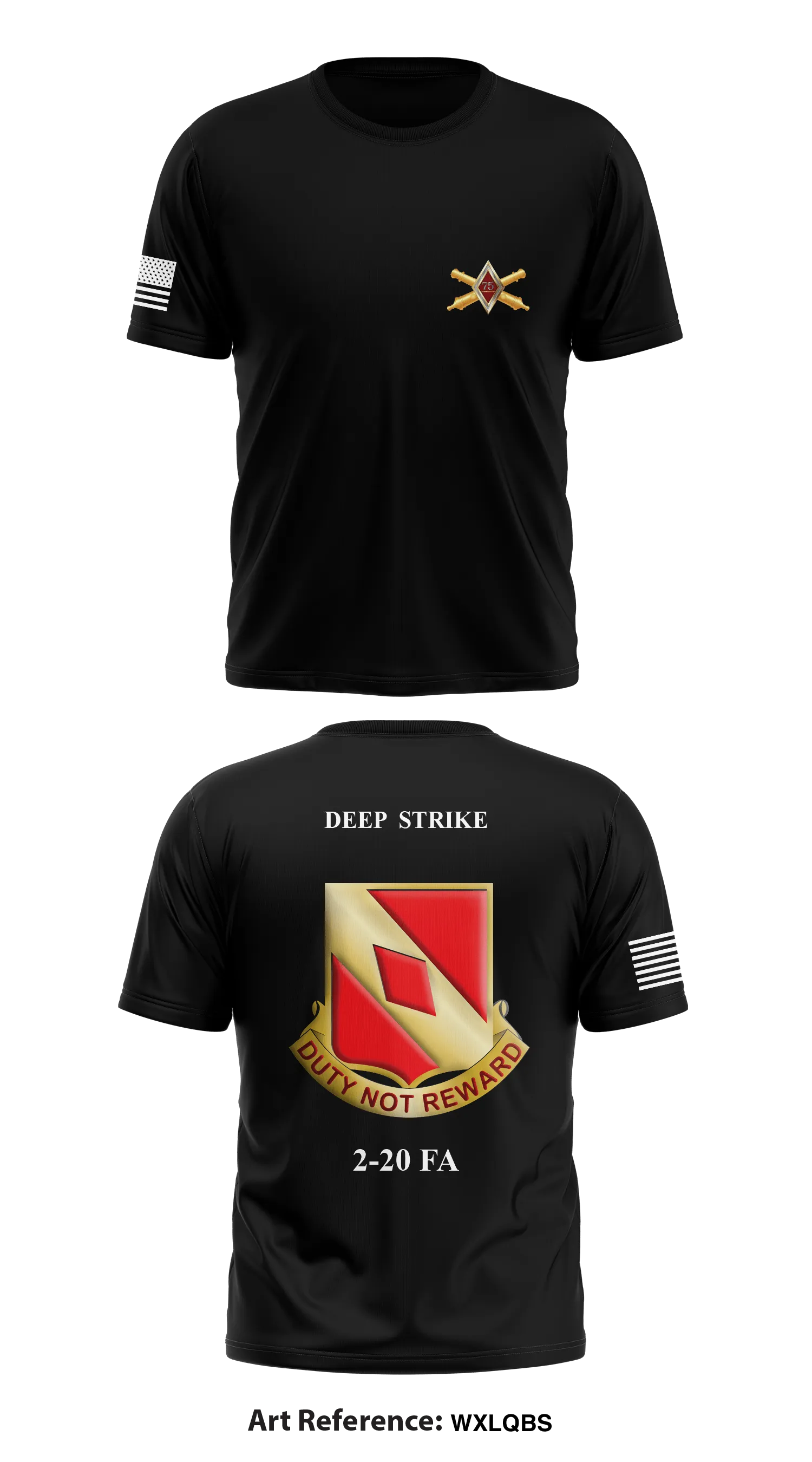 75th Field Artillery Brigade Store 1 Core Men's SS Performance Tee - wxLQbs